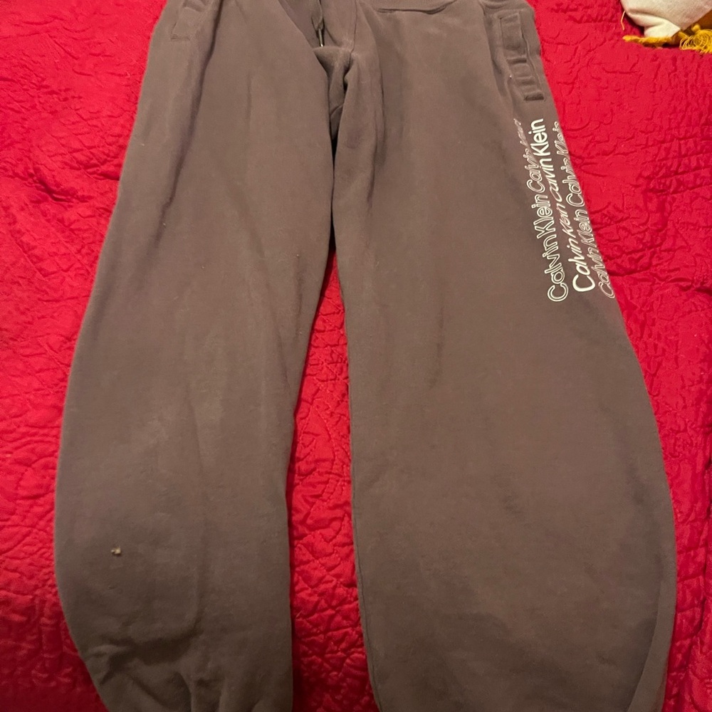 Calvin Klein Brown Performance Pants
